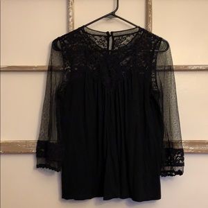 Express lace blouse